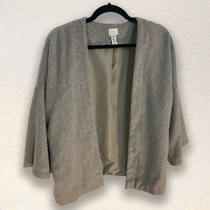 a new day/Target Women’s OSFM Gray Open Front Blazer Jacket